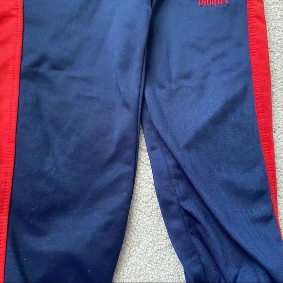 Puma boys track suit size 4t navy & red - Picture 2 of 2